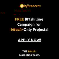 Bitfluencers Launches Free ₿ITshilling Campaign for Bitcoin-Only Projects
