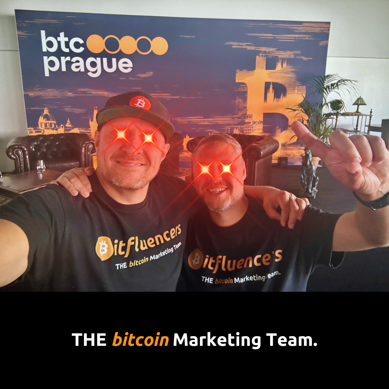 OG Bitfluencers at BTC Prague