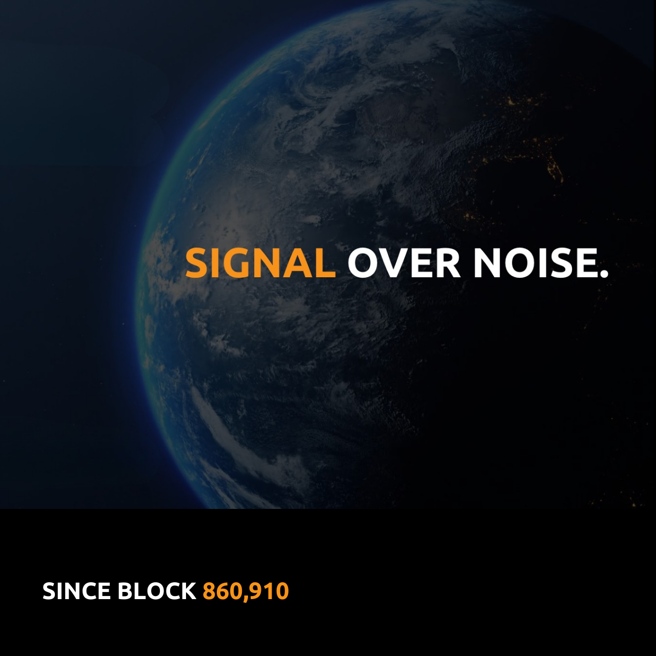Bitfluencers Bitcoin only marketing Signal Over Noise